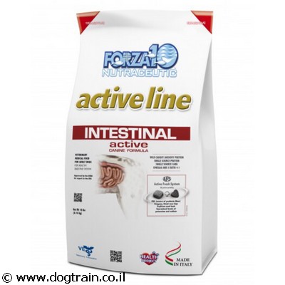 Forza10 INTESTINAL-מזון רפואי 4ק”ג לכלבים לטיפול בבעיות מעיים