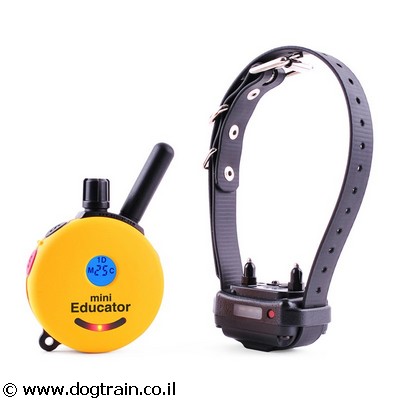ET-302 e-collar Mini Educator קולר אילוף ל 2 כלבים מכל הגזעים
