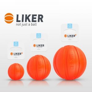 LIKER/לייקר- כדור איכותי לכלבים קל משקל וצף במים