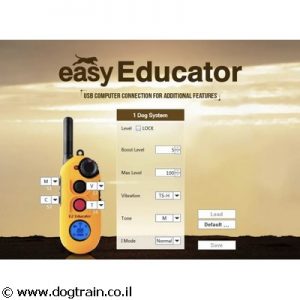 e-collar Easy Educator EZ-900 קולר אילוף מקצועי לכלבים