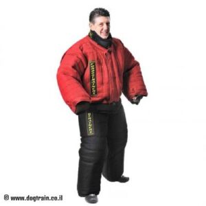חליפת נשיכה אדומה לאימוני תקיפה והגנה להגנה מלאה על הגוף – PBS1F