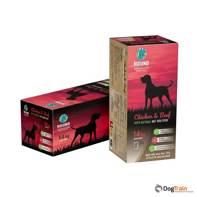 האונד_Hound_עוף_ובקר_מזון_טבעי_לכלבים_14_ק_ג_logo_1