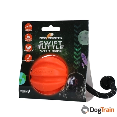 כדור עמיד עם חבל לכלבים Swift Tuttle with rope_processed