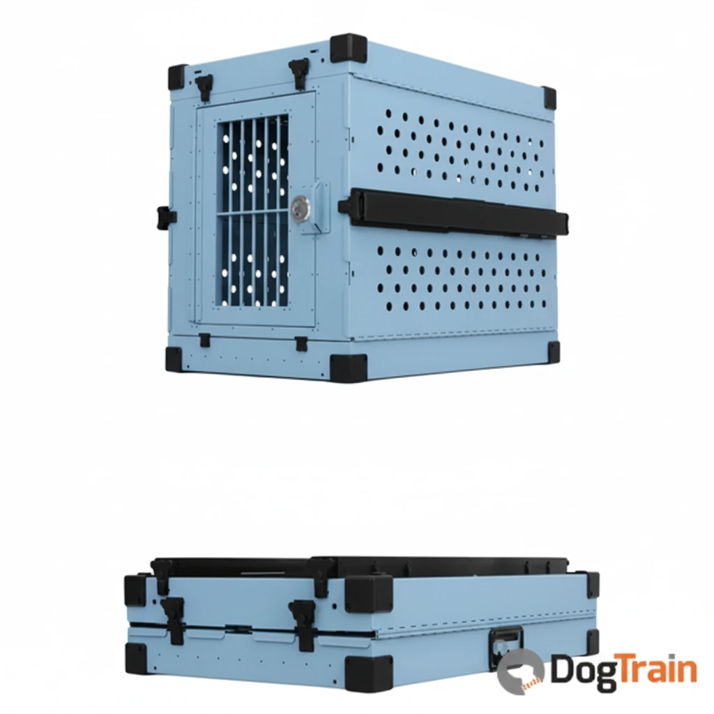 כלוב_אלומיניום_מתקפל_מחוזק_כחול_מטאלי_לכלבים_ב_3_גדלים_2