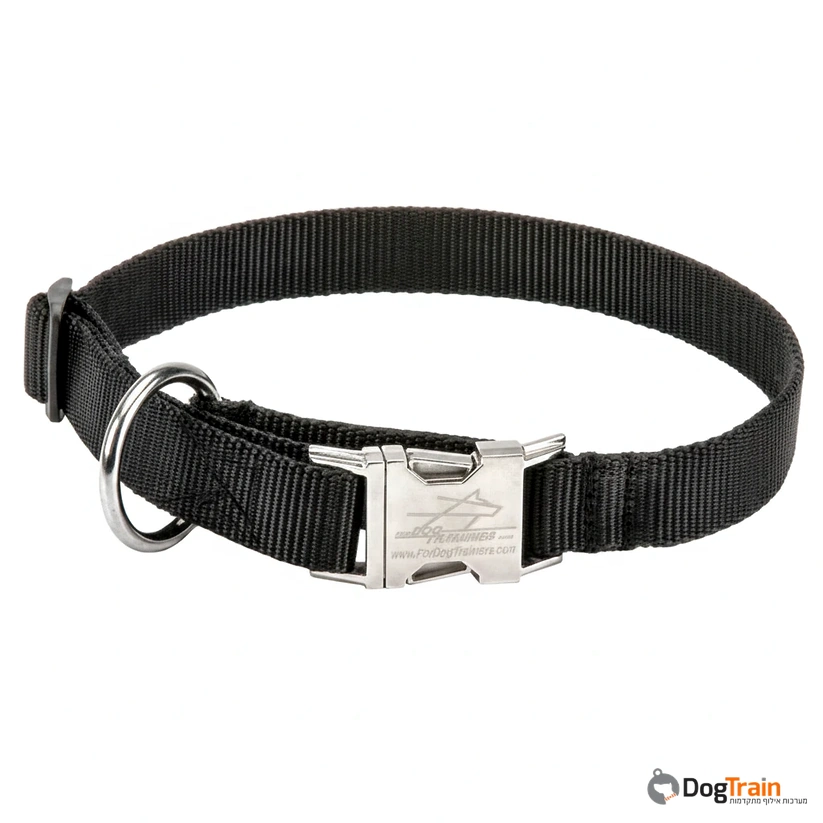 NC-4653-קולר_ניילון_לכלב_עם_תפס_מהיר_מפלדה_1