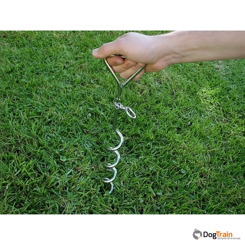 יתד_ספירלי_עם_מיתר_ושאקל_לאילוף_הכלב_לגדר_וירטואלית_1