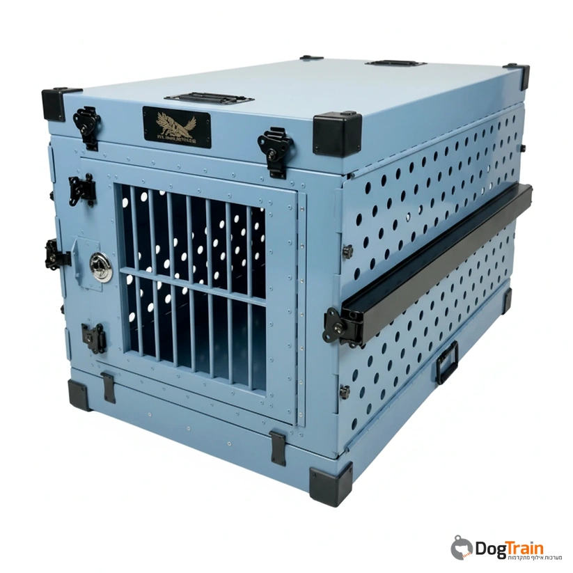 כלוב_אלומיניום_מתקפל_מחוזק_כחול_מטאלי_לכלבים_ב_3_גדלים_1