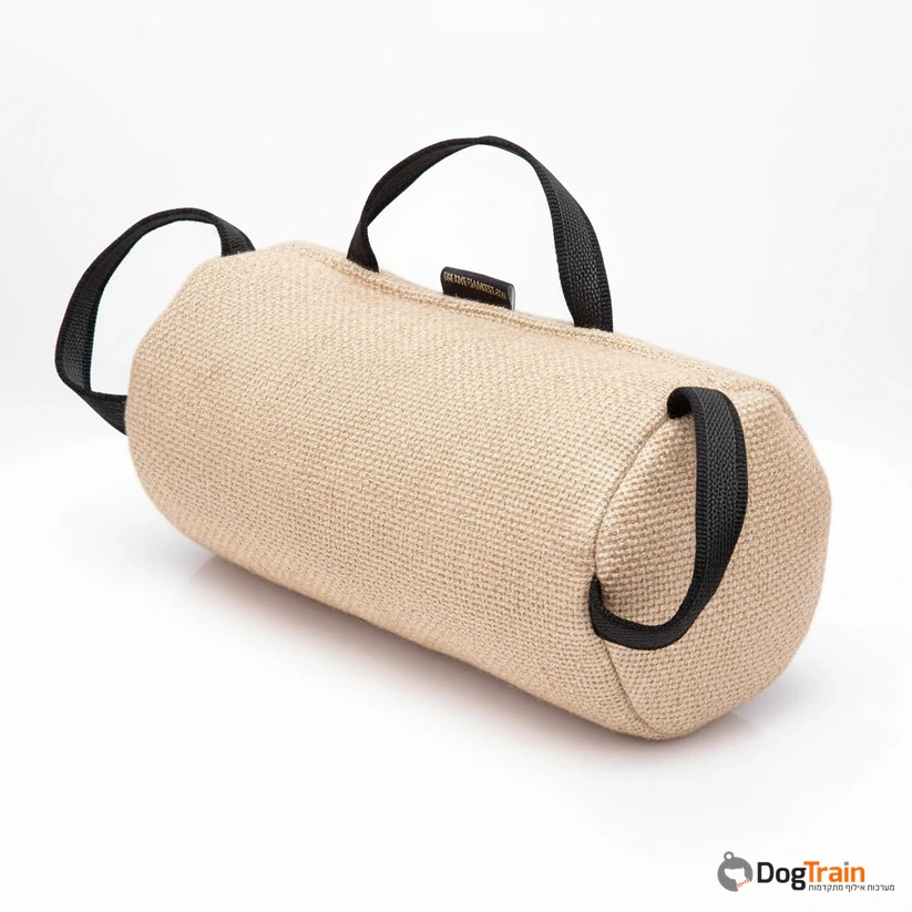 כרית נשיכה לכלבים מתבגרים ובוגרים- לחיזוק נשיכה עשוי בד יוטה