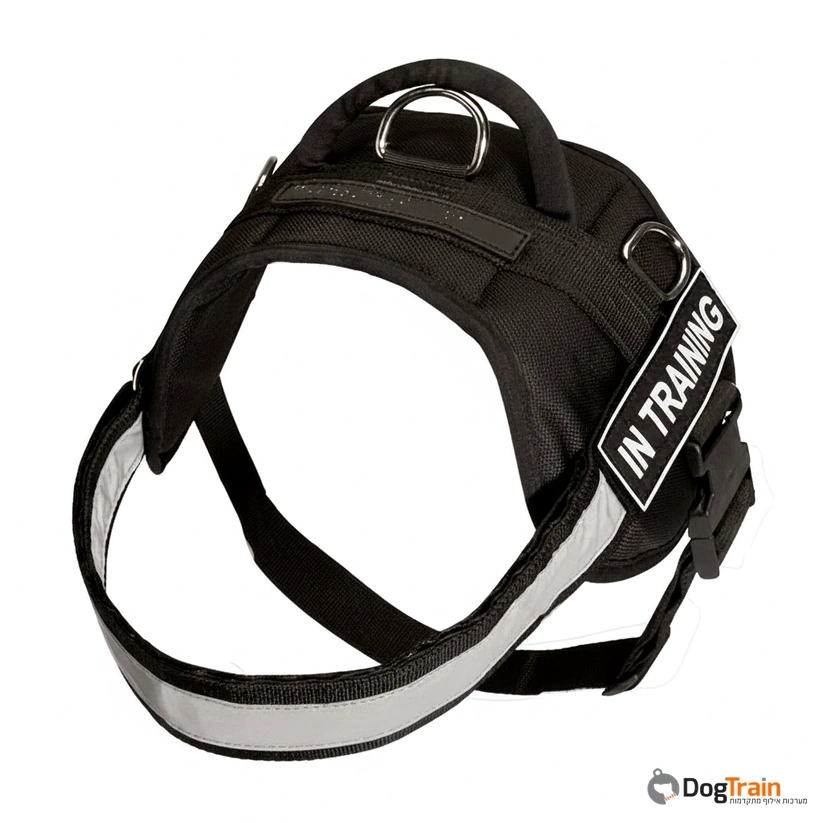 רתמת_ניילון_זוהרת_בסגנון_משטרתי_עם_פס_מחזיר_אור_בחזה_הכלב_2