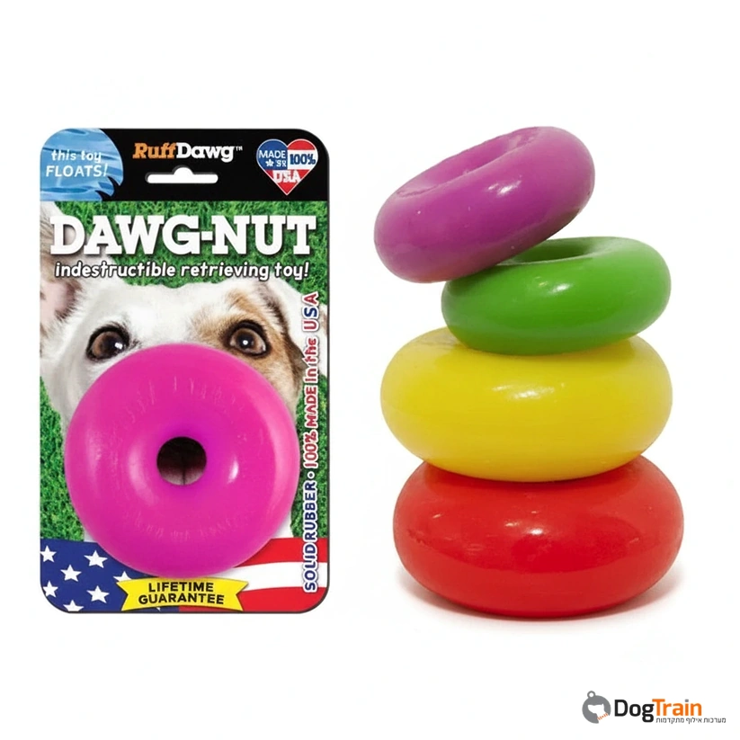 Ruff_Dawg_Nut_צעצוע_לעיסה_ומשחק_לכלב_בצורת_דונאט_בלתי_ניתן_לקריעה_1